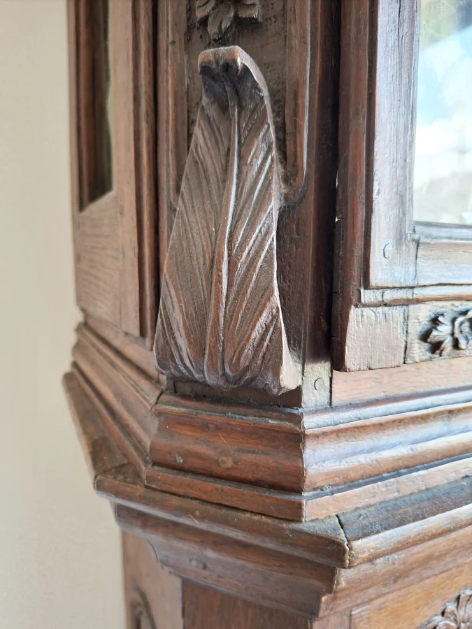 1774 Louis XV Grandfather Clock Case 3