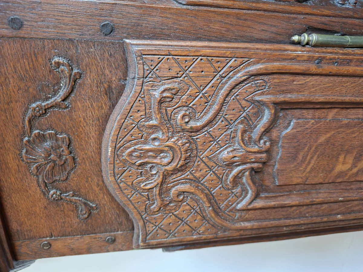 1774 Louis XV Grandfather Clock Case 6