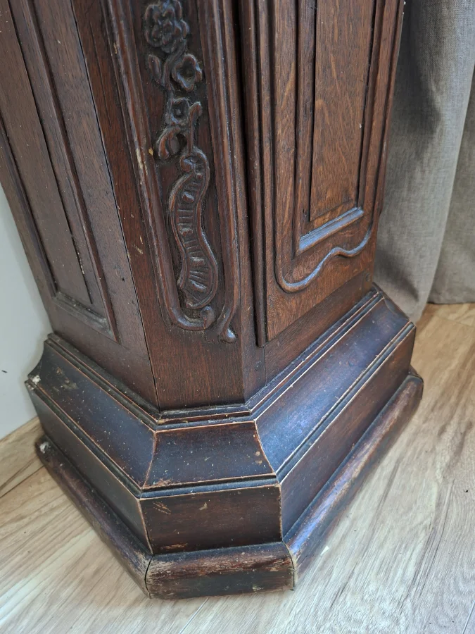 1774 Louis XV Grandfather Clock Case 7