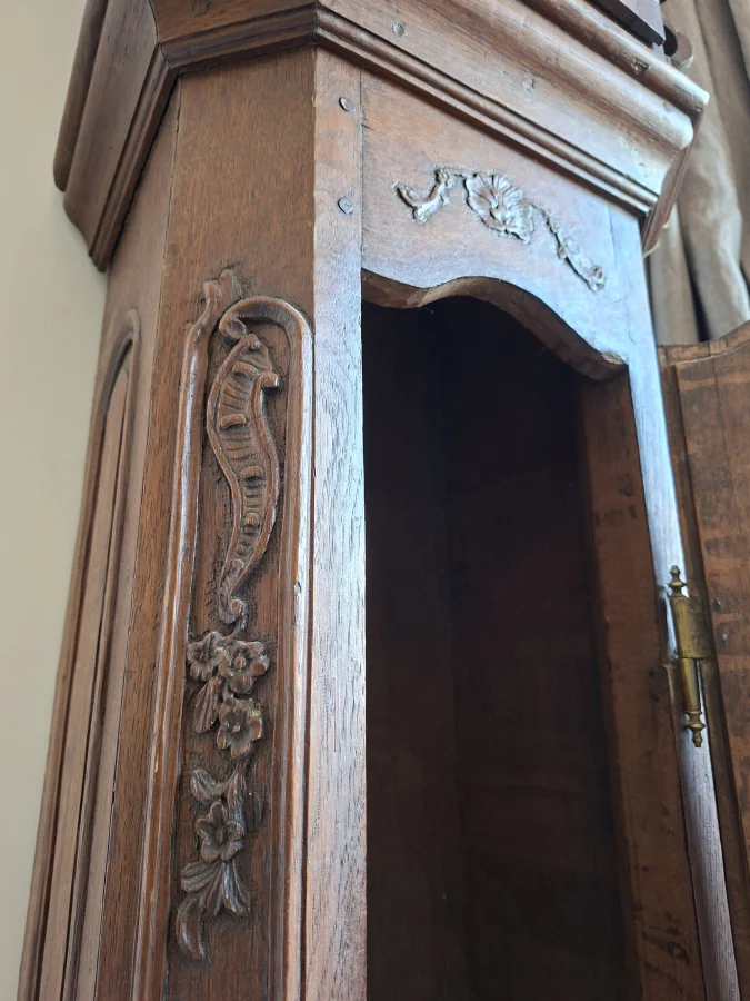 1774 Louis XV Grandfather Clock Case 10