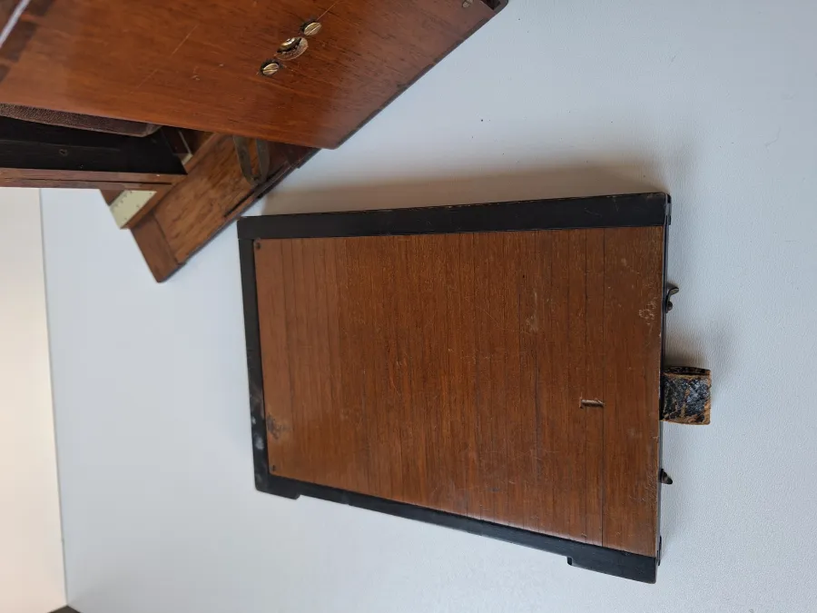 Antique Wooden Camera (c. 1880) 16