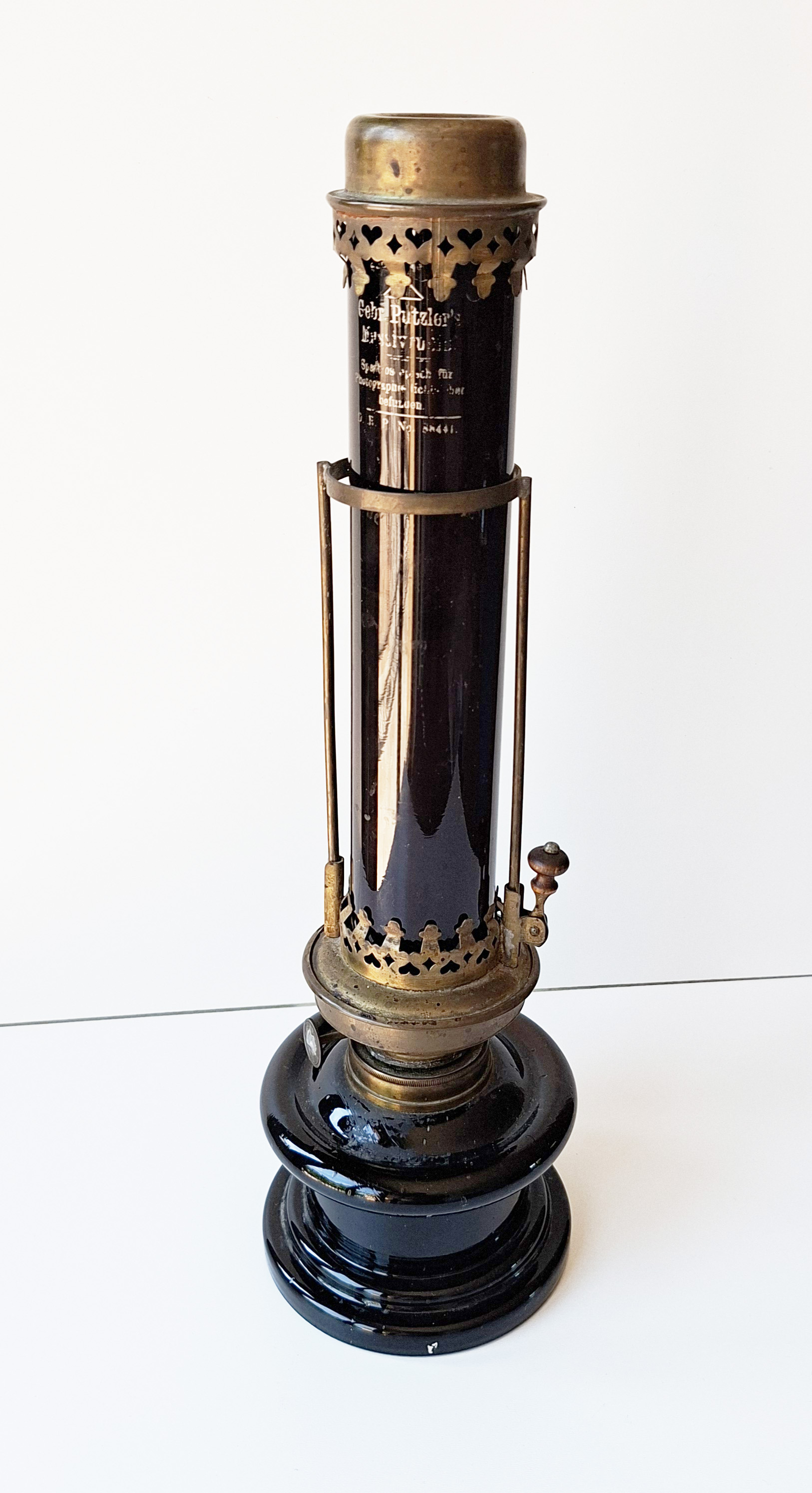 Antique Darkroom Lamp (c. 1890-1910)