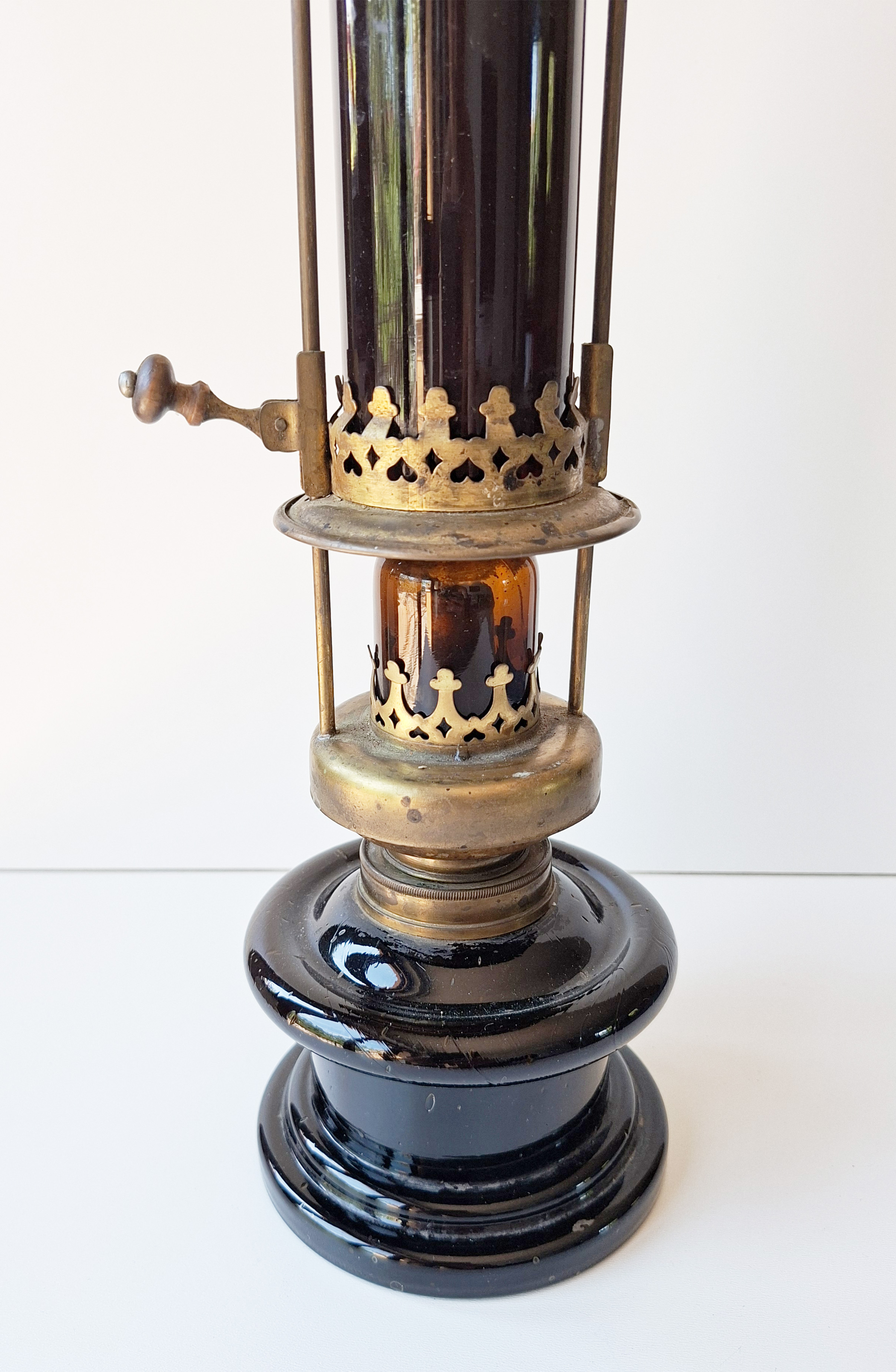 Antique Darkroom Lamp (c. 1890-1910) 12