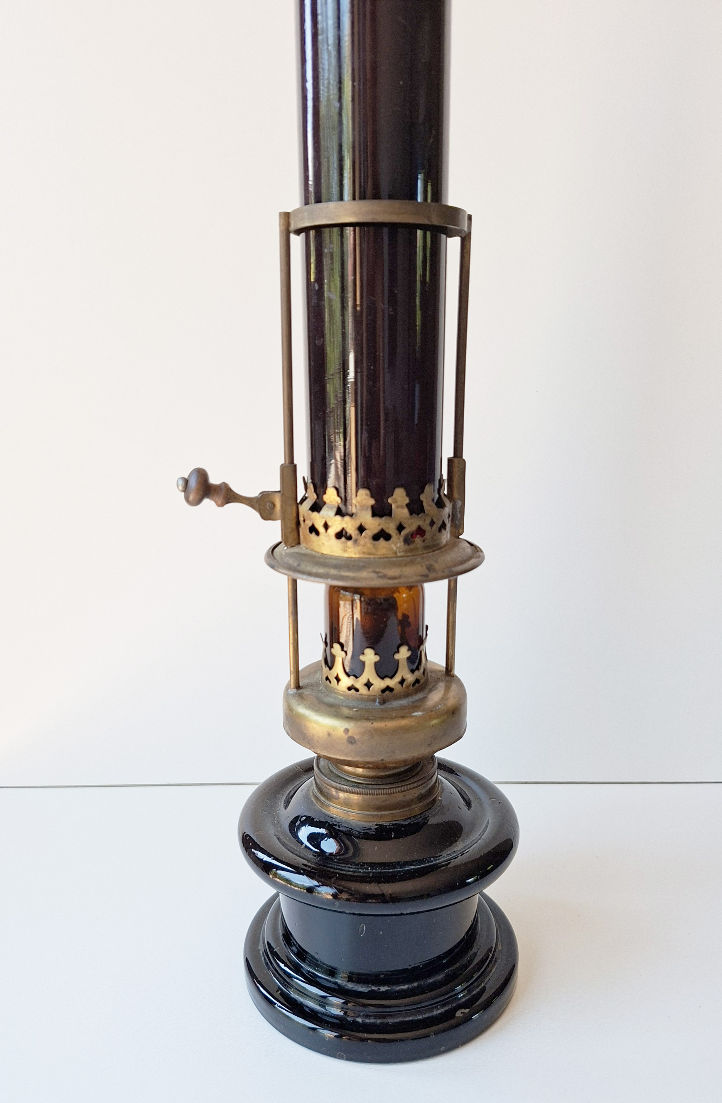Antique Darkroom Lamp (c. 1890-1910) 13