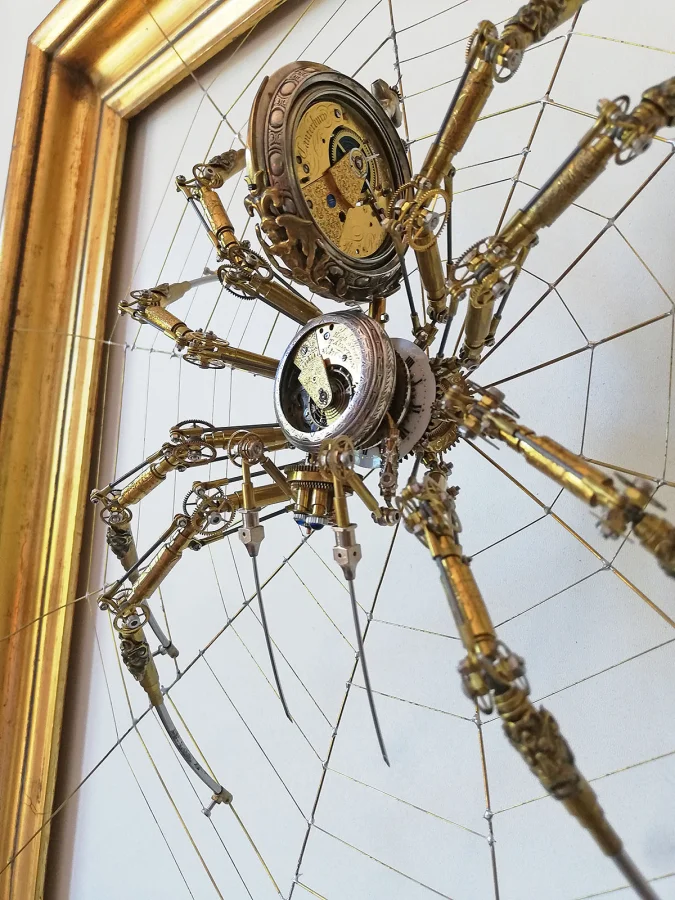 Steampunk spider No.01