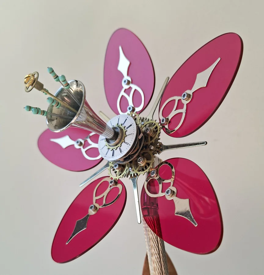 Steampunk Flower 01 5