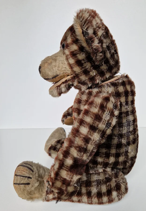 Antique Straw-Filled Teddy Bear 1930 11