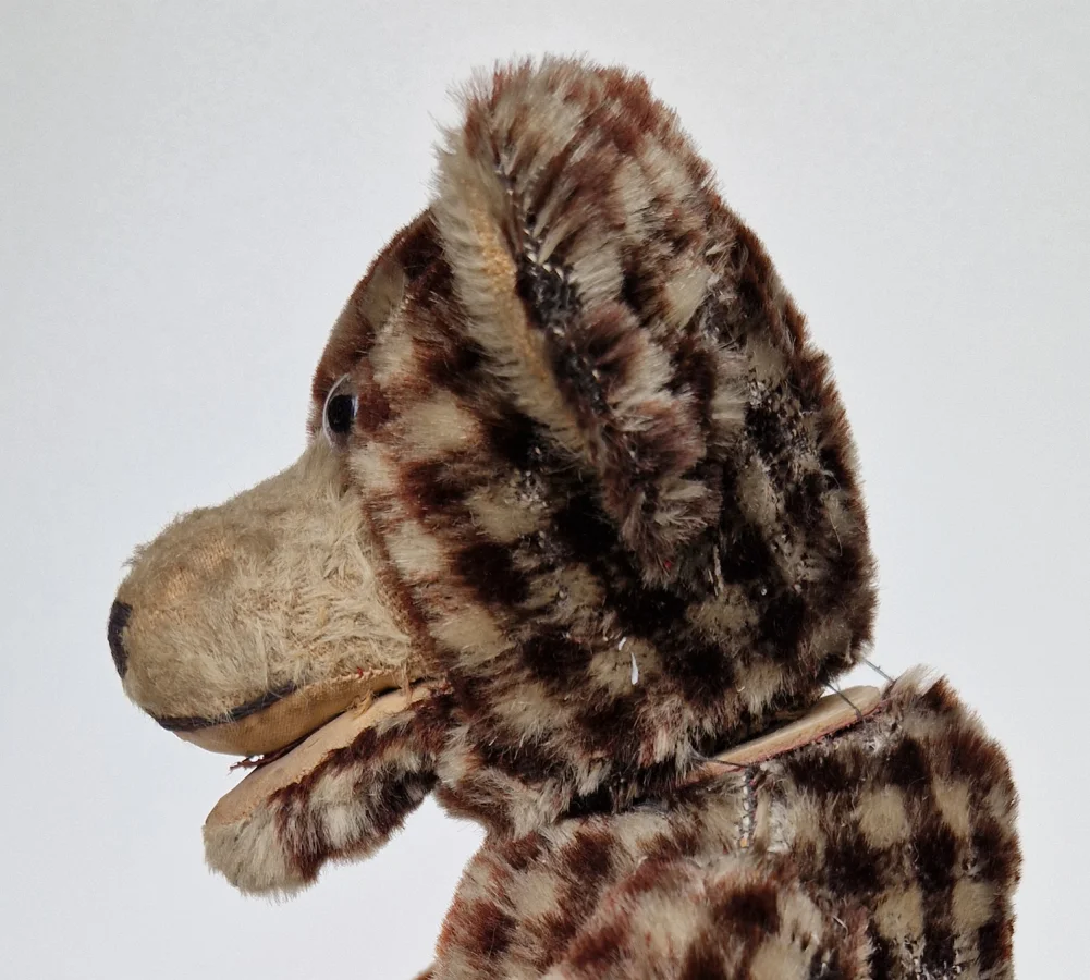 Antique Straw-Filled Teddy Bear 1930 15